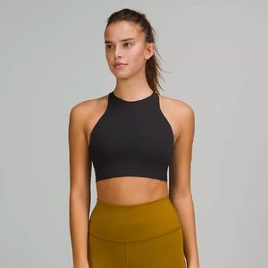 Lululemon longline high-neck bra | 6 | BLK